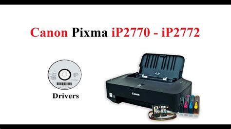 Canon Pixma Ip2770 Ip2772 Driver Youtube