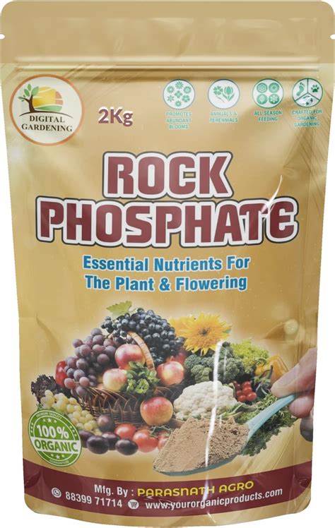 Elamgreen Rock Phosphate Fertilizer Crushed Powder For Fruiting And