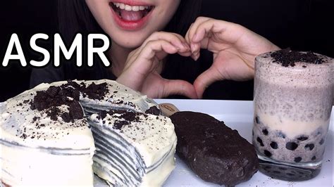 ASMR OREO DESSERT PARTY리얼사운드 먹방 REAL SOUND MUKBANG YouTube