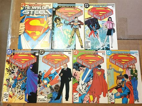 Superman The Man Of Steel Comics John Byrne Batman Classic