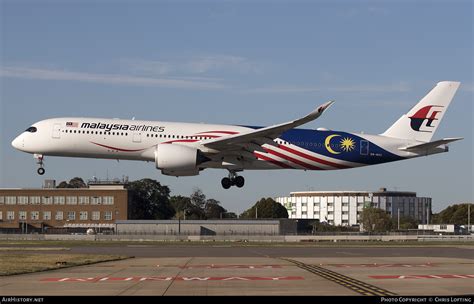 Aircraft Photo Of M Mac Airbus A Malaysia Airlines