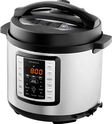 Best Buy Insignia 6qt Multi Function Pressure Cooker Stainless Steel