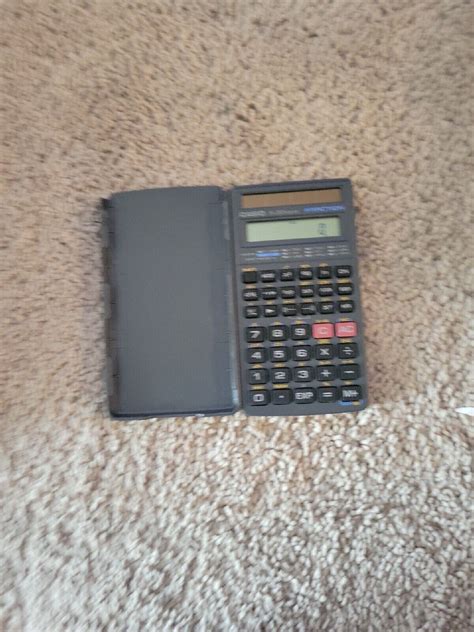 Casio FX 260 Solar Fraction Calculator Pocket Size Scientific GED