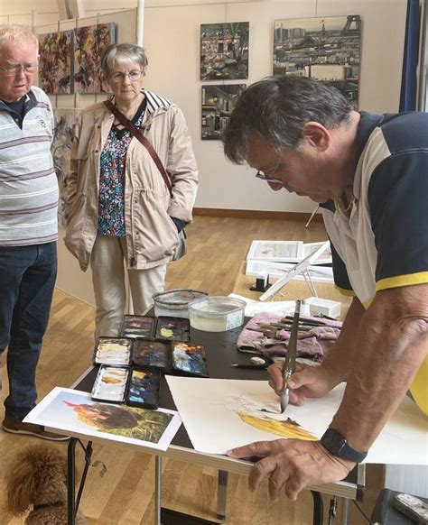 Carantec Au Salon des arts les démonstrations se succèdent Brest