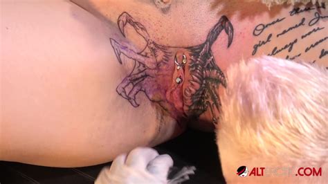 Part Misha Montana Alien Pussy Tattoo The Right Side At Fapnado