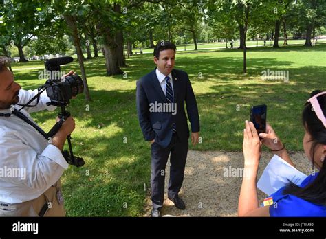 U.S. Senator Brian Schatz of Hawaii during a Democratic event on ...