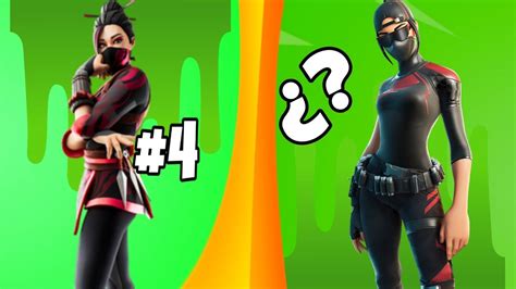 Las Skins Verdes Mas Tryhards Otakus De Fortnite Las Mejores Skins