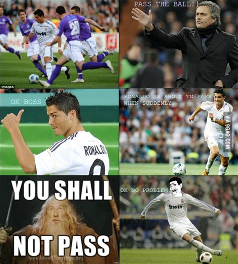 Why Ronaldo Never Passes Gag