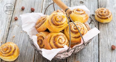 Nuss Schnecken Backen Macht Gl Cklich