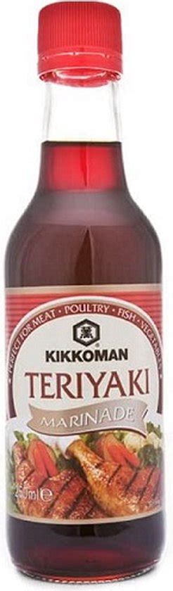 Kikkoman Teriyaki Marinade And Sauce 6x 250ml Bol