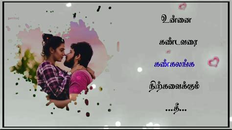 💞 Love Feel Whatsapp Status Tamil 💞 Youtube