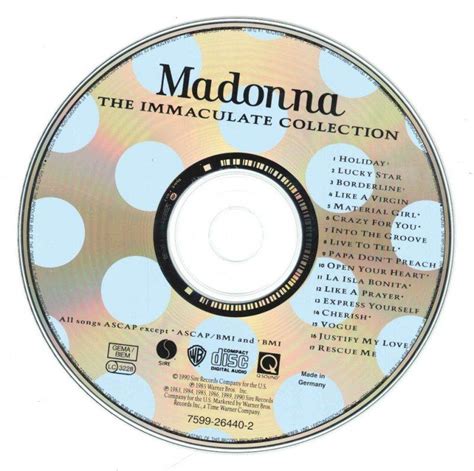 Madonna Discography