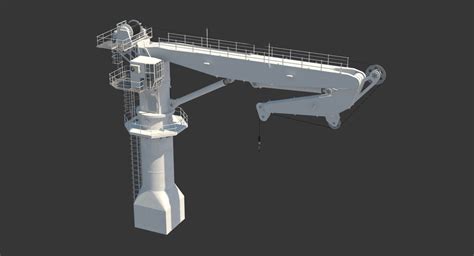 Knuckle Boom Crane 3d Model 79 Max Fbx Obj Free3d