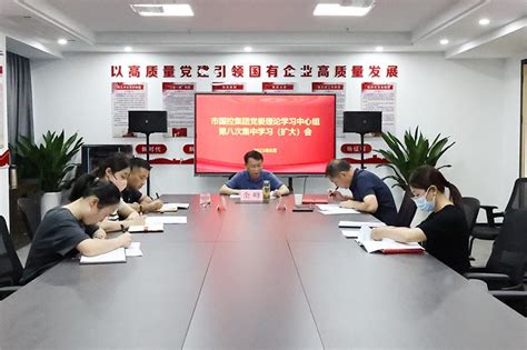 市国控集团召开党委理论学习中心组第八次集中学习（扩大）会 九江市国有投资控股集团