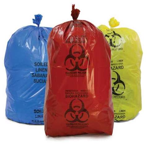 Red Printed Plastic Biohazard Bag At Best Price In Gandhinagar