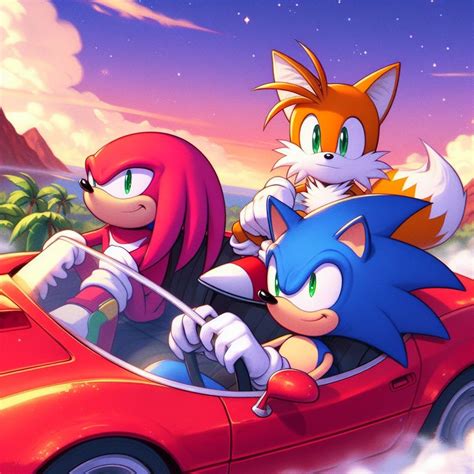 Sonic, Tails and Knuckles by Gumbit on DeviantArt