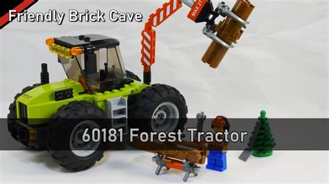 Lego 60181 Forest Tractor 2018 Parts Build And Functions Youtube