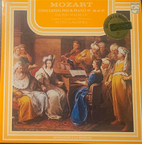 Mozart Ingrid Haebler Alceo Galliera London Symphony Orchestra