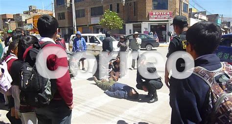 Violento Choque Entre Moto Y Taxi Deja Dos Heridos Peru Correo