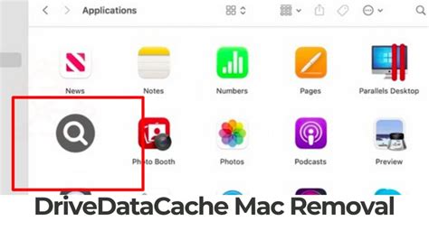 Virus de anuncios DriveDataCache Mac Eliminación 5 Guía de actas