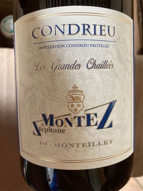 St Phane Montez Domaine De Monteillet Condrieu Les Grandes