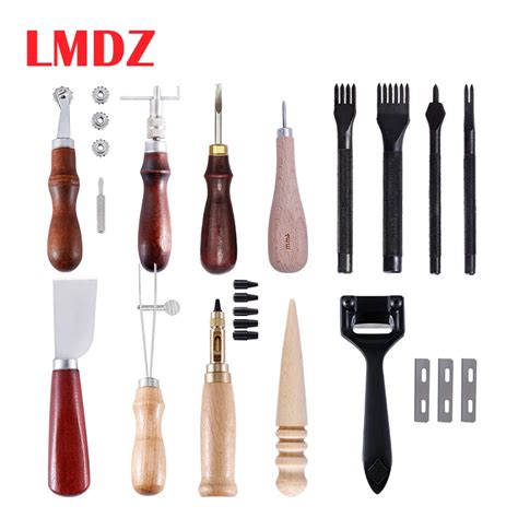 Lmdz Pcs Leather Craft Punch Tools Set Multiple Leather Crafting