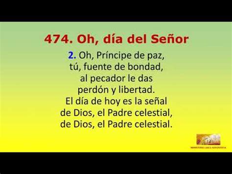 474 Oh día del Señor Himnario Adventista Antiguo YouTube