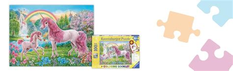 Ravensburger Magical Unicorns 100 Piece Xxl Jigsaw Puzzle