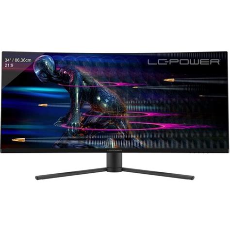 LC Power Monitor 34 LC M34 UWQHD 165 C UltraWide QHD 3440x1440 165Hz