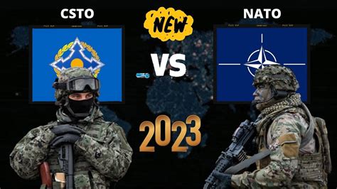 CSTO Collective Security Treaty Organization Vs NATO Military Power