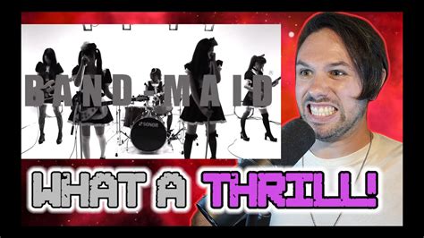 Band Maid Thrill My First Time Reaction Youtube