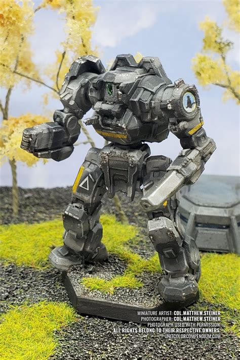 Clan Smoke Jaguar Unit Color Compendium Paint Schemes Mech Clan