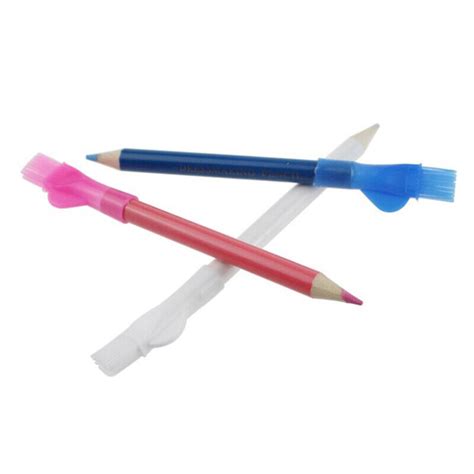 3Pcs Tailors Chalk Pen Pencil With Brush For Dressmakers DIY Craft Mark