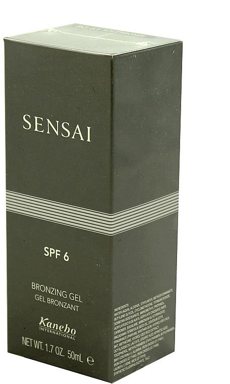 Sensai Bronzing Gel Spf 6 Bronzing Gel Makeupuk