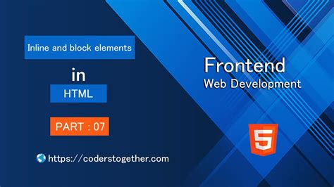 Html Tutorial For Beginners In Bangla Inline And Block Elements In