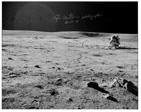 Bonhams Mitchell Photographs The Lunar Surface Large Black And White