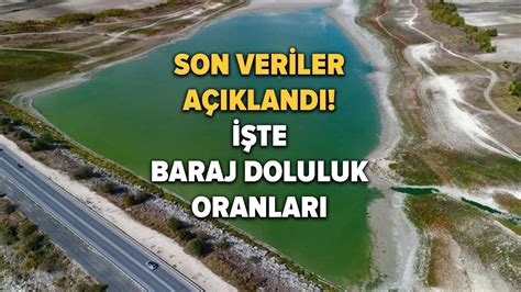 Stanbul Barajlar Nda B Y K Tehlike Baraj Doluluk Oranlar N Sk