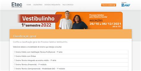 Lista De Aprovados Etec 2023 - Resultado ETEC 2023: Lista de Aprovados e Classificação dos Alunos