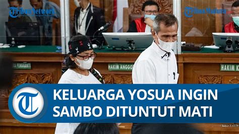 Tuntutan Seumur Hidup Ferdy Sambo Tak Sesuai Harapan Keluarga Brigadir