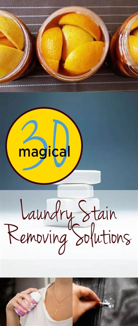 30 Magical Laundry Stain Removing Solutions Wrapped In Rust Laundry