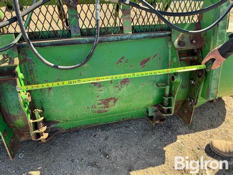 John Deere Loader Bucket Attachment W/Grapple BigIron Auctions