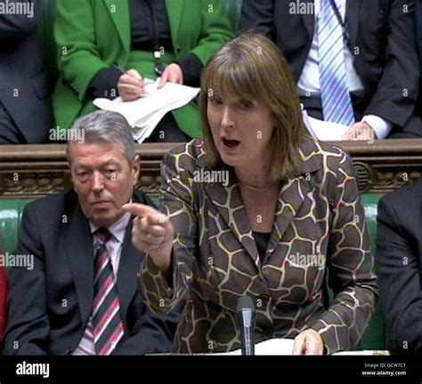 Deputy Labour Leader Harriet Harman Speaks During Prime Ministers