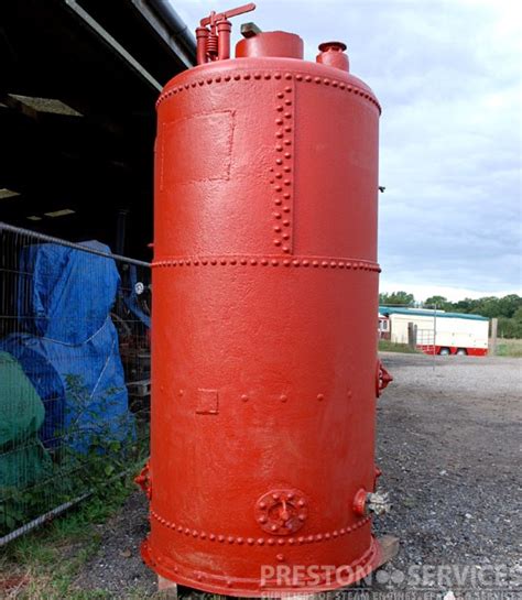 Water Tube Steam Boiler 9 Ft High Preston Services