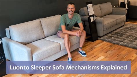 Luonto Sleeper Sofa Opening Mechanisms Explained YouTube