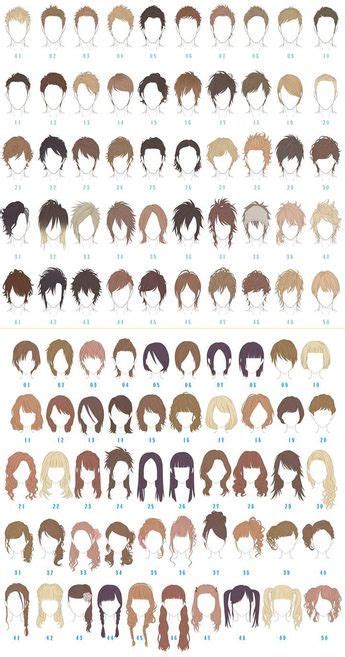 Hair References Drawing Body Pose Drawing Anime Hair Body Poses