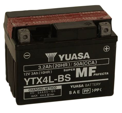 YTX4L BS Yuasa Motorcycle Battery YT4L BS MDS Battery