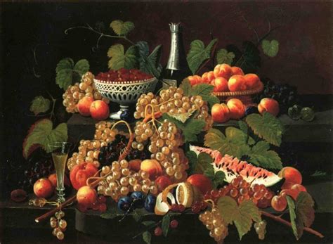 Reproductions De Peintures Still Life With Fruit And Champagne De