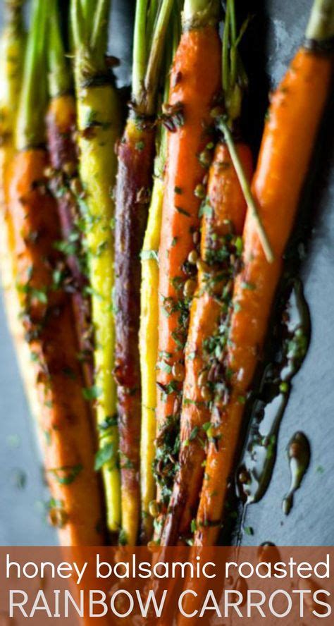 Roasted Rainbow Carrots