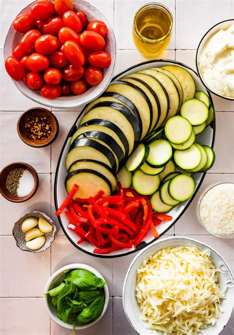 Layered Eggplant Zucchini Tomato Casserole Recipe Cucinabyelena