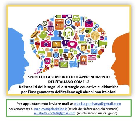 Sportello A Supporto Dellapprendimento Istituto Comprensivo Primo